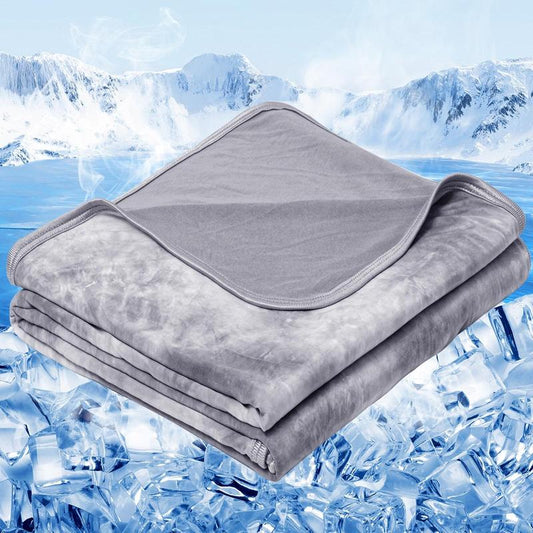 Cooling Blanket Tie Dye Queen Size, Summer Blankets for Hot Sleepers & Night Sweat, Thin Blanket Cold Cool Lightweight Cooling Blanket for Couch Bed, Light Blanket for All Season Use [Mother'S Day Gift]